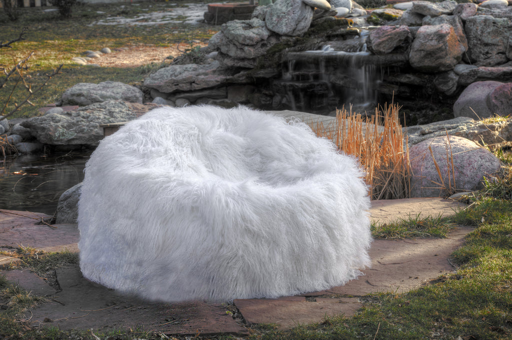 Tibetan Lambskin Bean Bag