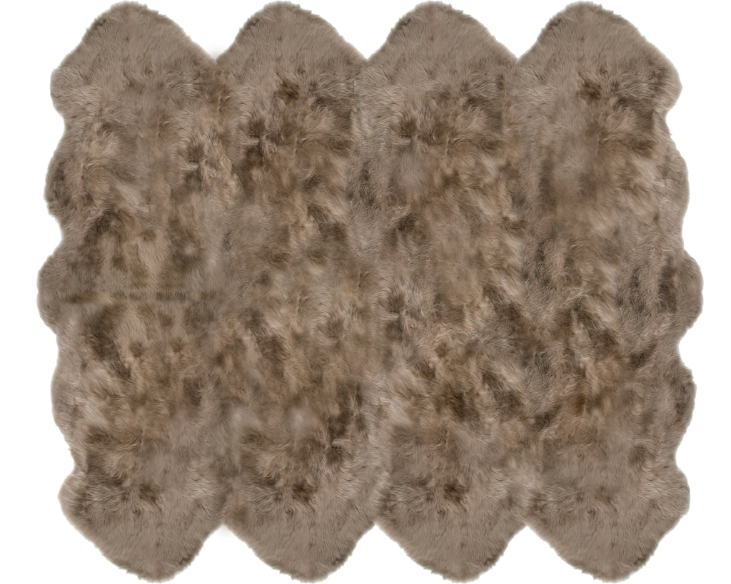 Longwool Octo Sheepskin Rug (6 ft x 7 ft)