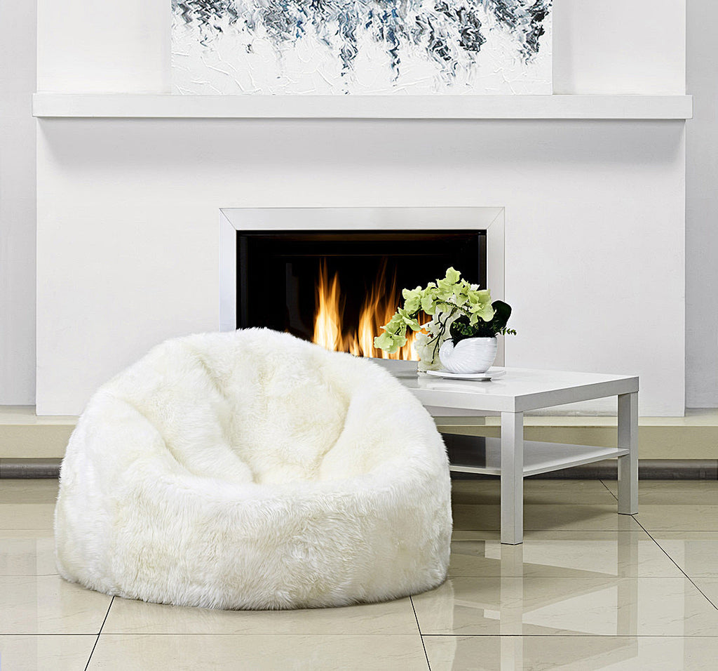 Sheepskin Bean Bag - ParkerWool
 - 2