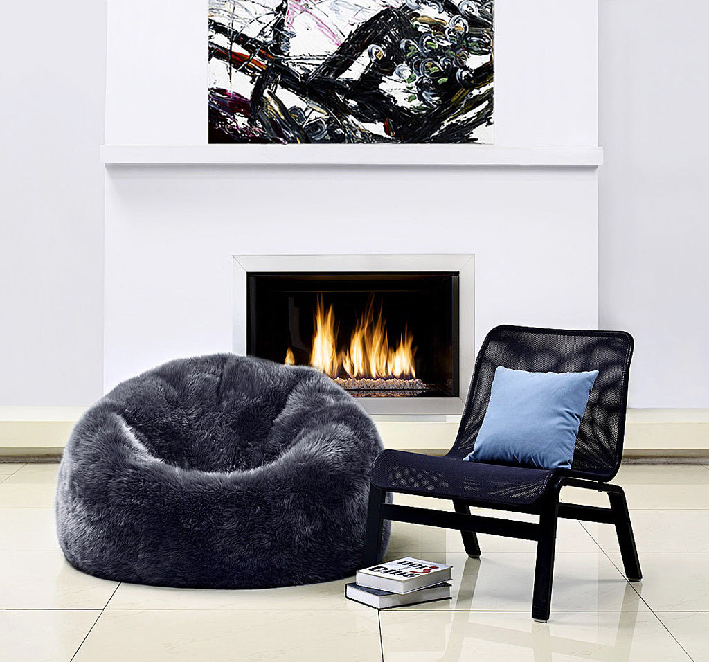 Sheepskin Bean Bag - ParkerWool
 - 4