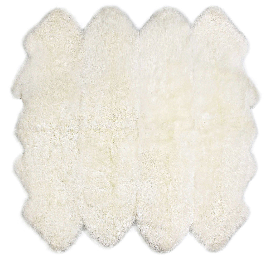 Octo Sheepskin Rug (6'x7.5') - ParkerWool
- 5